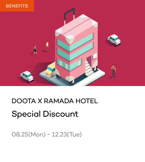 DOOTA X Ramada Hotel Special Discount