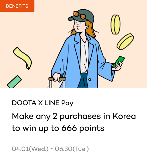  DOOTA X LINE Pay Promotion